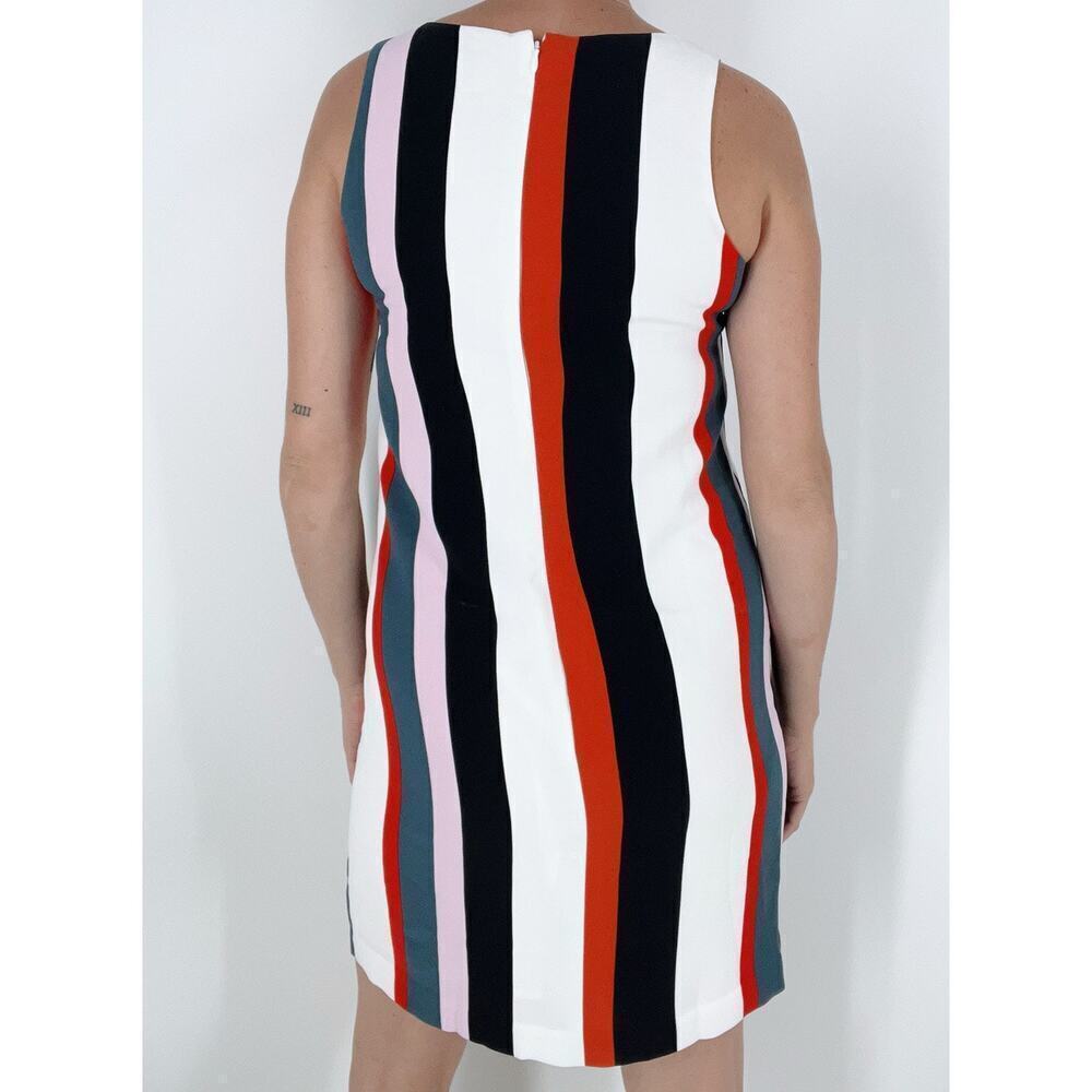 Ann Taylor Striped Tank Shift Formal Dress Size 4P - Picture 2 of 4